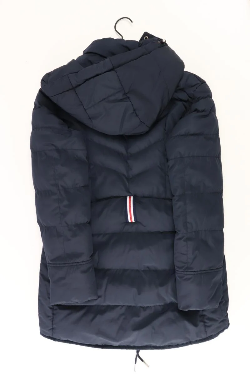 Rino&Pelle Kapuzenmantel Gr. 38 blau aus Polyester