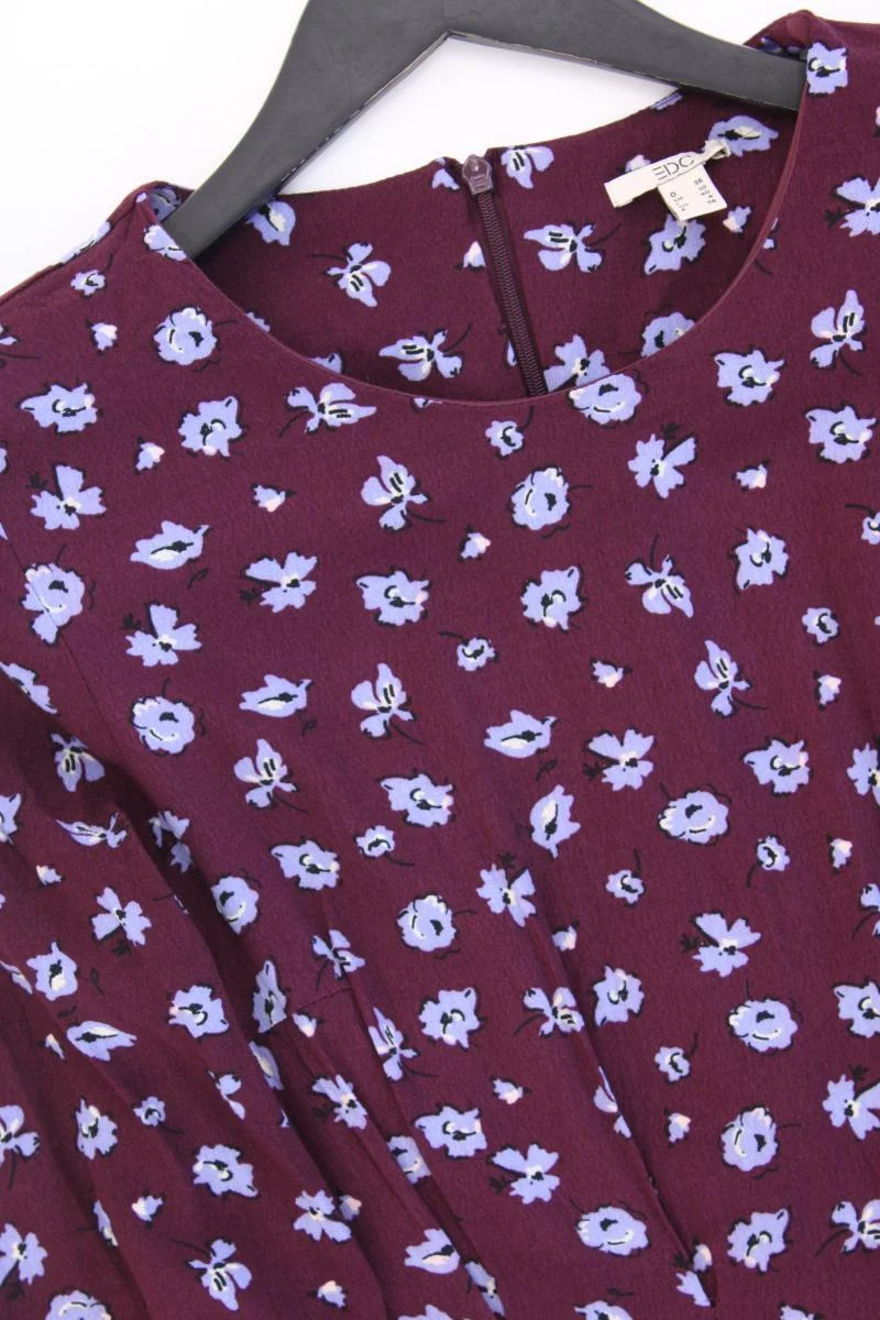 edc by Esprit Langarmkleid Gr. 36 mit Blumenmuster lila aus Viskose