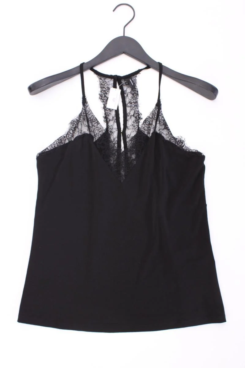 Vero Moda Top Gr. S schwarz aus Polyamid