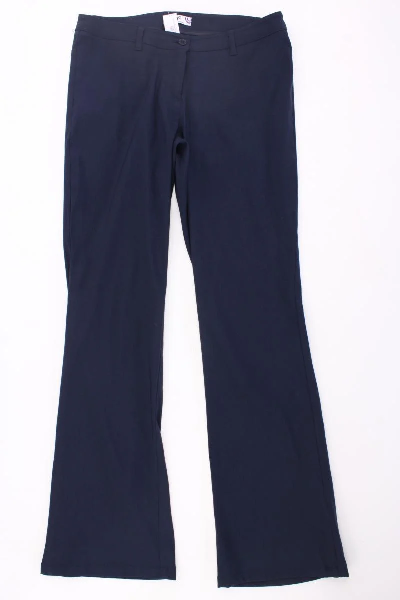 AJC Fashion Hose Gr. 38 blau aus Polyester