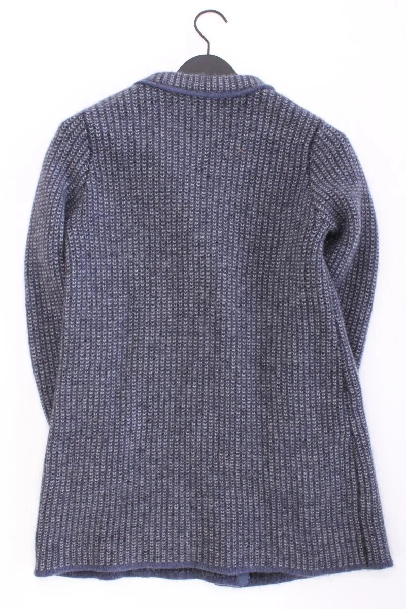 Marc O'Polo Strickjacke Gr. M Langarm blau aus Polyamid