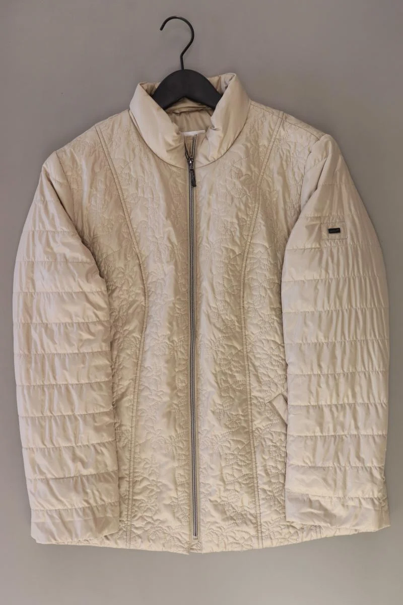 atelier Lange Jacke Gr. 42 creme aus Polyester