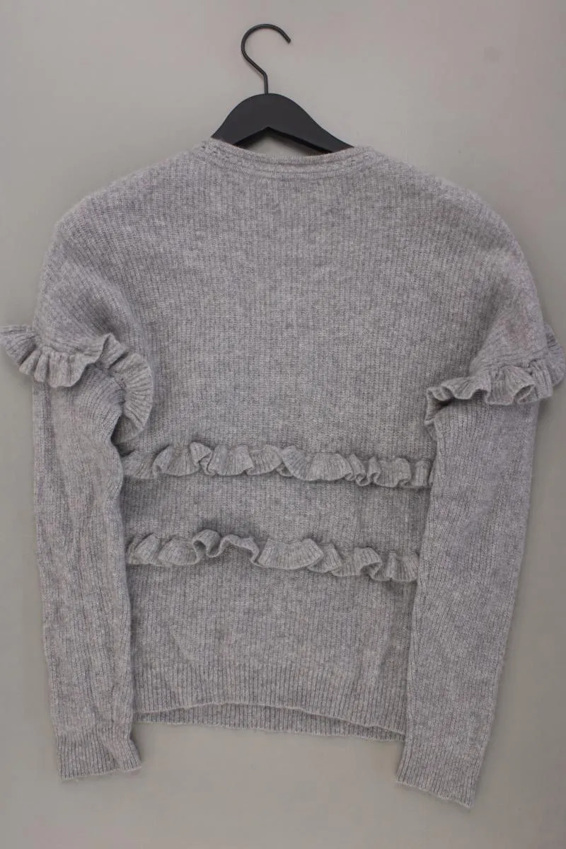 White + Warren Cashmerepullover Gr. M neuwertig grau aus Kaschmir