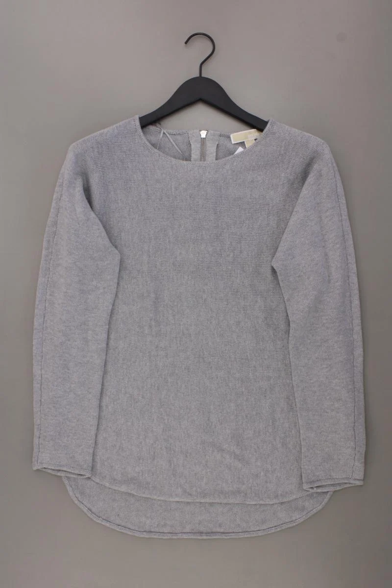 Michael Kors Feinstrickpullover Gr. XL neuwertig grau aus Baumwolle