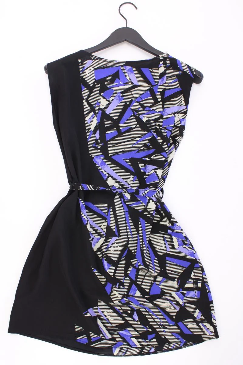Dorothy Perkins Kurzarmkleid Gr. 40 mit Gürtel schwarz aus Polyester