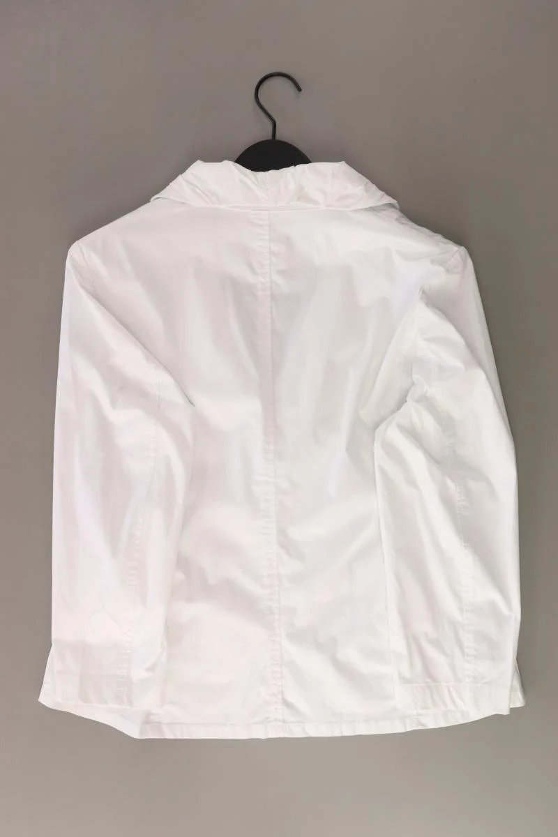 Frank Walder Regular Blazer Gr. 42 weiß aus Baumwolle