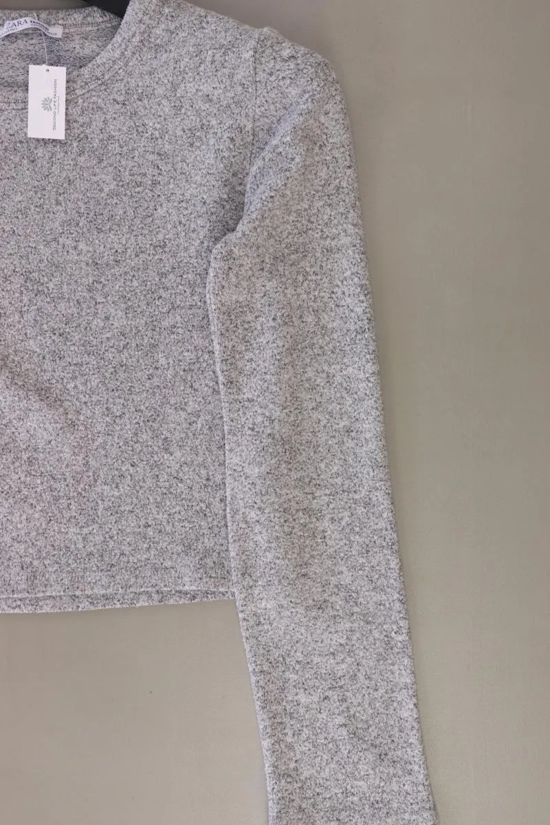 Zara Feinstrickpullover Gr. M grau aus Viskose