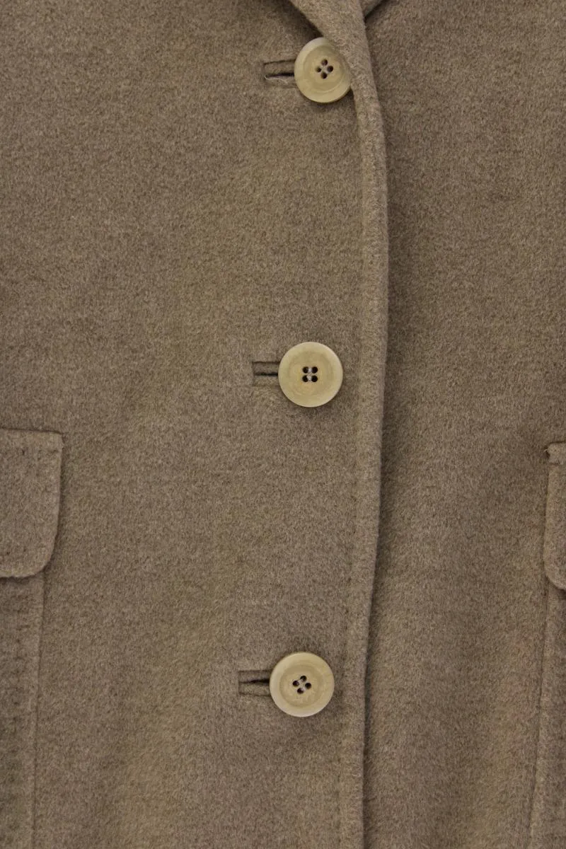 Max Mara Wollmantel Gr. 42 braun