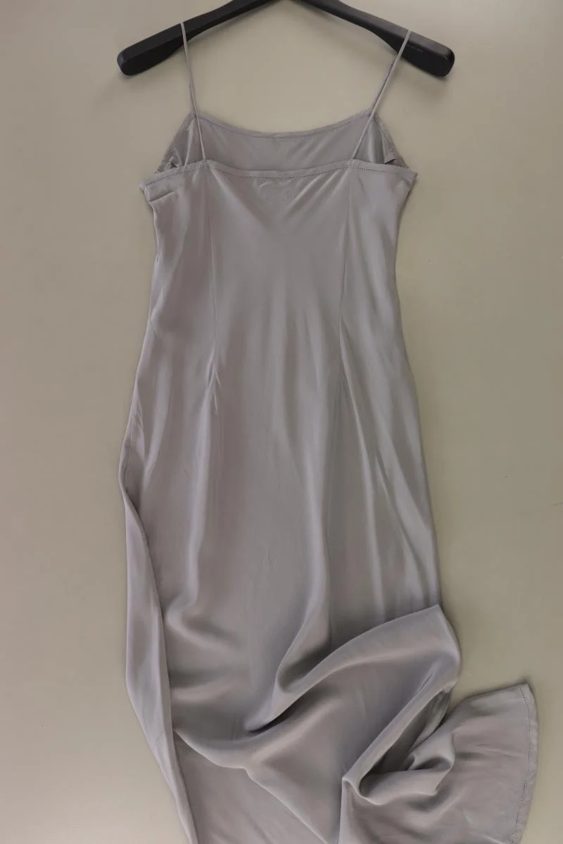 Chine Seidenkleid Gr. US 4 (XS) Träger grau