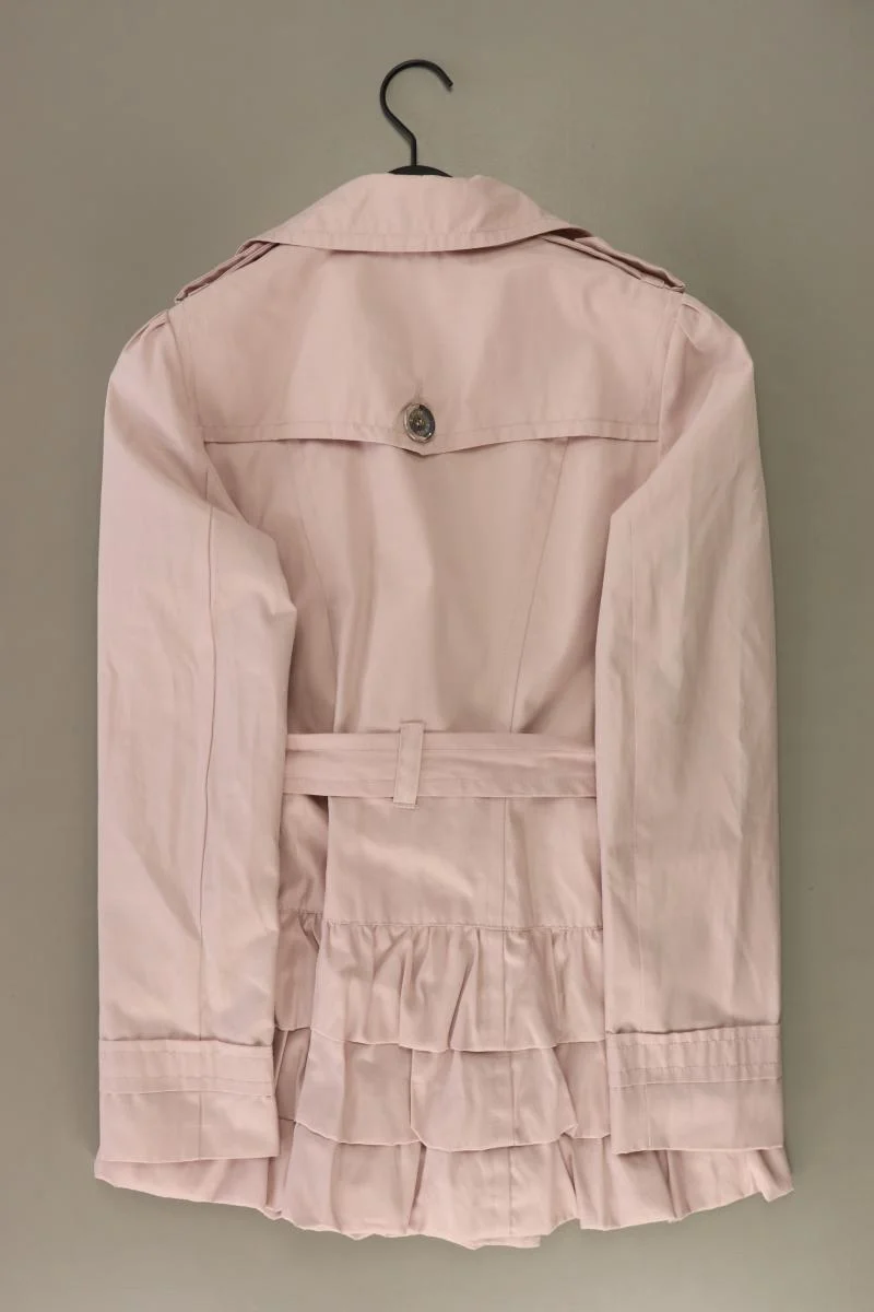 EXPRESS Cabanjacke Gr. M mit Gürtel rosa aus Baumwolle