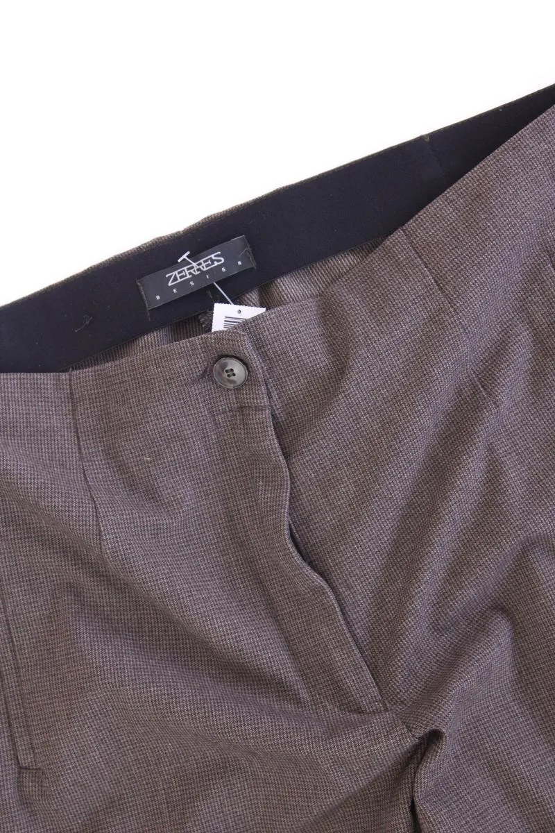 Zerres Stoffhose Gr. 46 braun aus Polyester