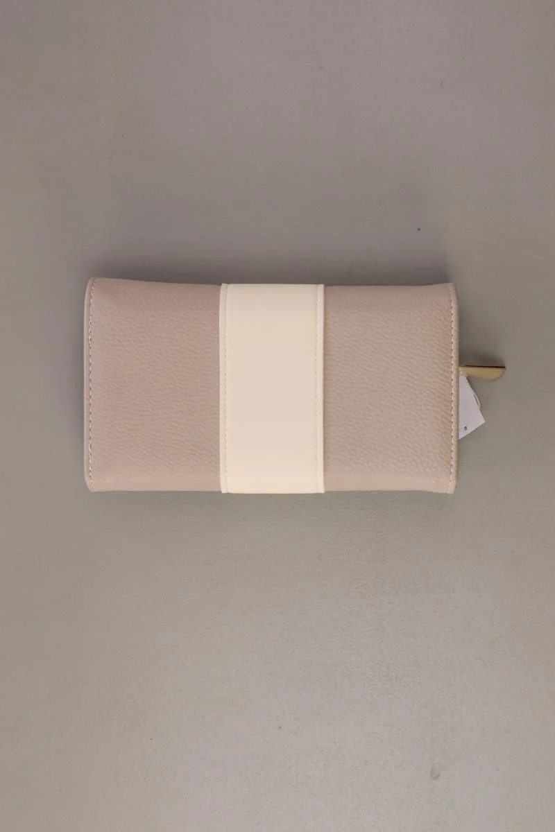 Just Glamour Geldbeutel braun aus Kunstleder