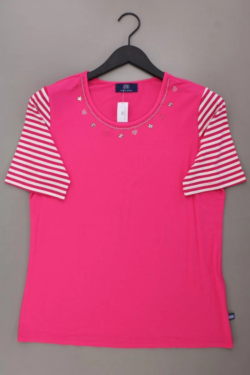 fiora blue T-Shirt Gr. 40 neuwertig Kurzarm pink aus Viskose