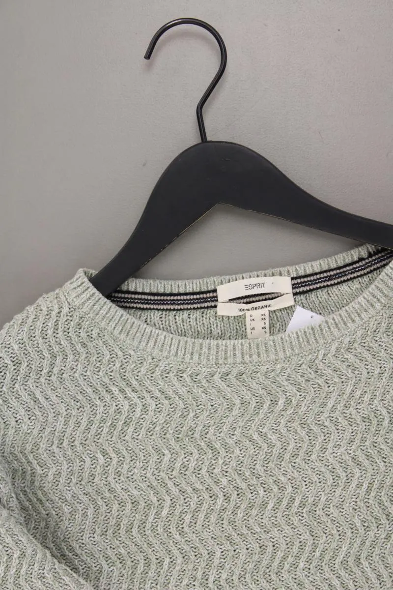 Esprit Feinstrickpullover Gr. XS grün