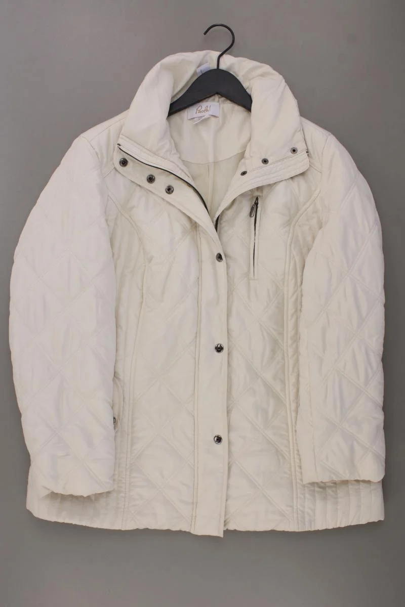 Paola Lange Jacke Gr. 44 creme aus Polyester