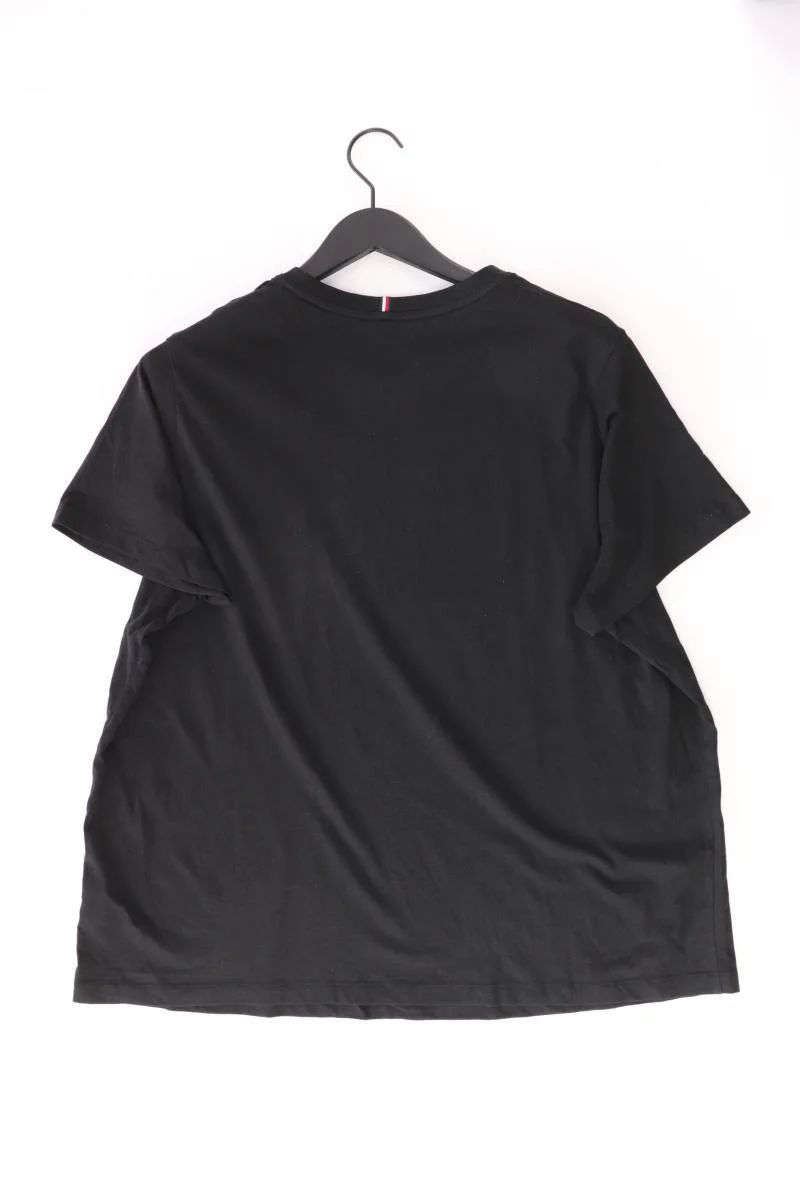 Tommy Hilfiger T-Shirt für Herren Gr. 48 Kurzarm schwarz aus Baumwolle