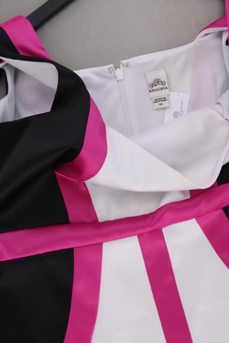 Etuikleid Gr. US 10 (M) Träger mehrfarbig aus Polyester