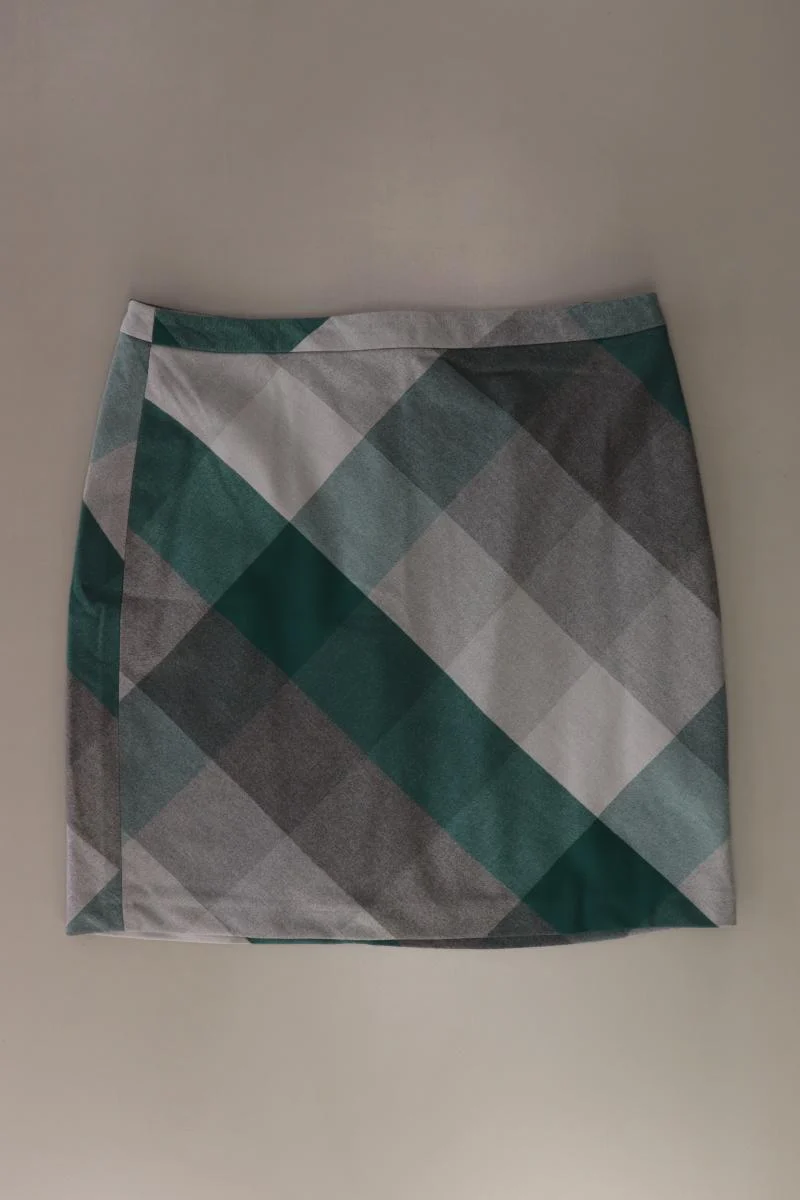 Esprit Rock Gr. 42 kariert grau aus Polyester