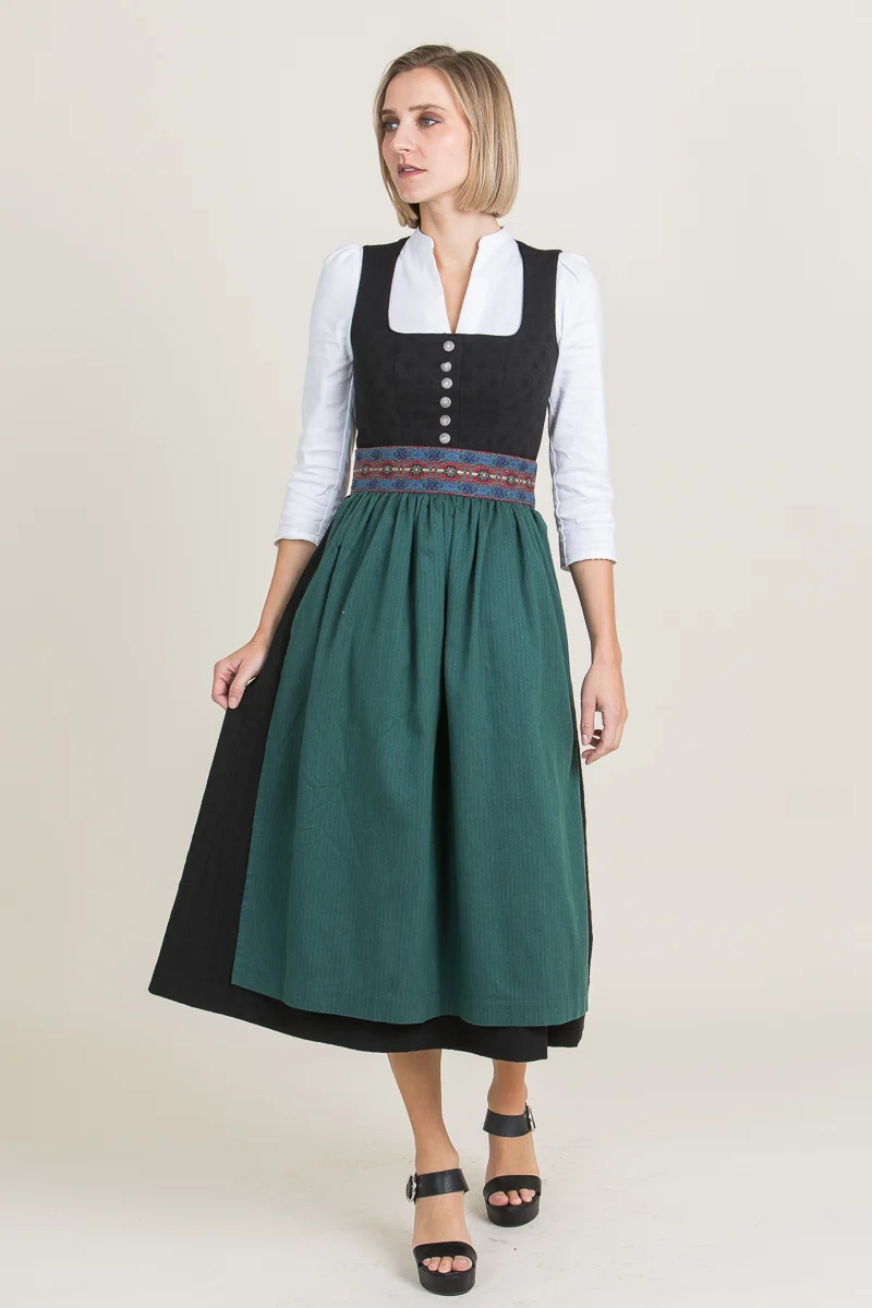 Almliebe Dirndl Deife Danz schwarz