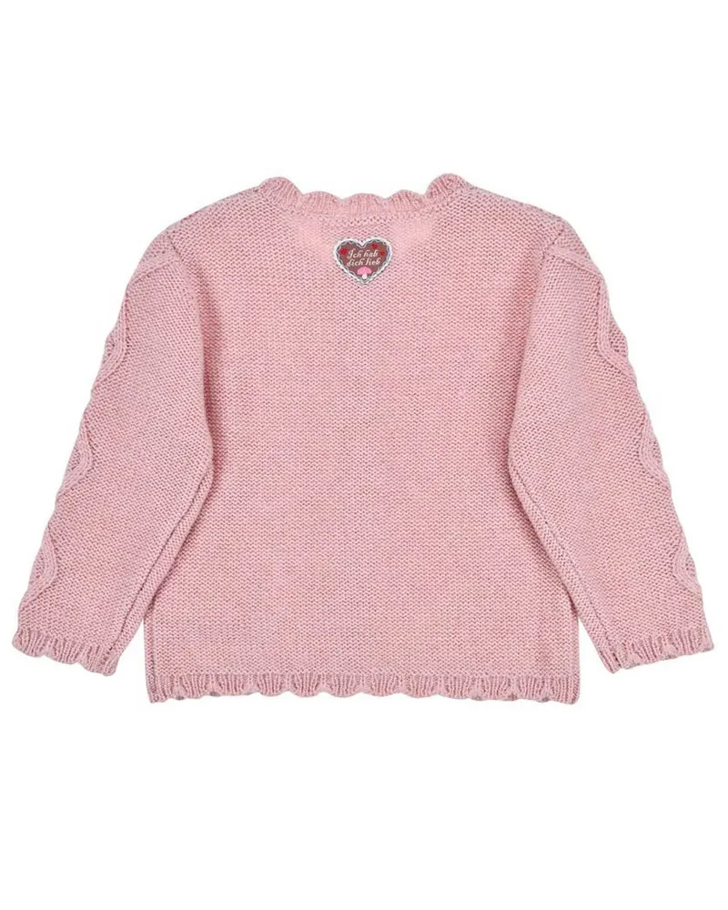 BONDI Baby Mädchen Strickjacke 86931 | Rosé