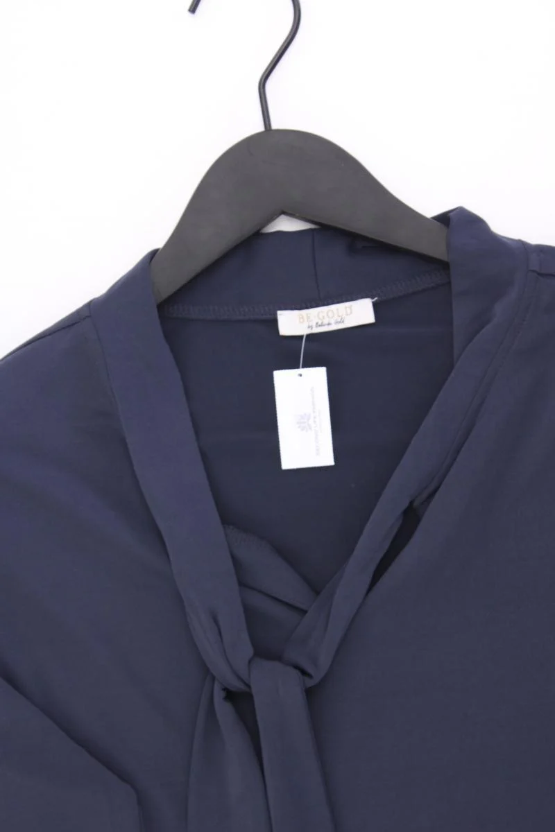 Be Gold by Belinda Gold Longsleeve-Shirt Gr. 40 Langarm blau aus Polyester