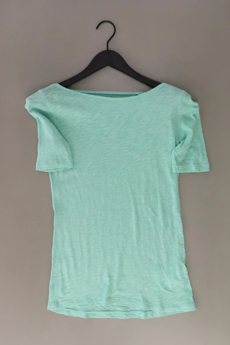 Marc O'Polo T-Shirt Gr. S Kurzarm türkis aus Baumwolle