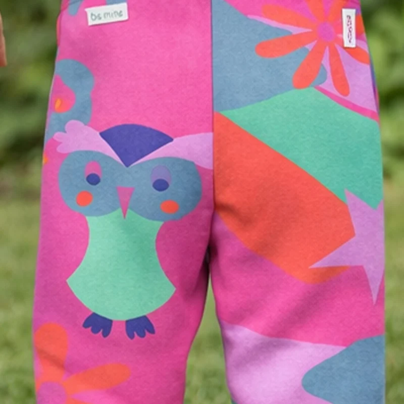 BONDI Baby Mädchen Laufhose "Blumenallover" 86971 | Pink