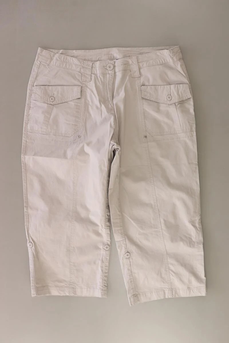 sheego 7/8 Hose Gr. 46 creme aus Baumwolle