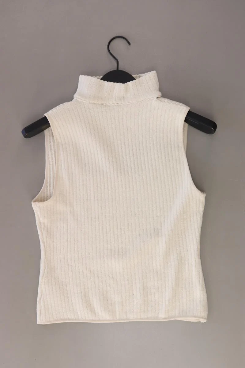 Zara Trägertop Gr. L creme aus Baumwolle