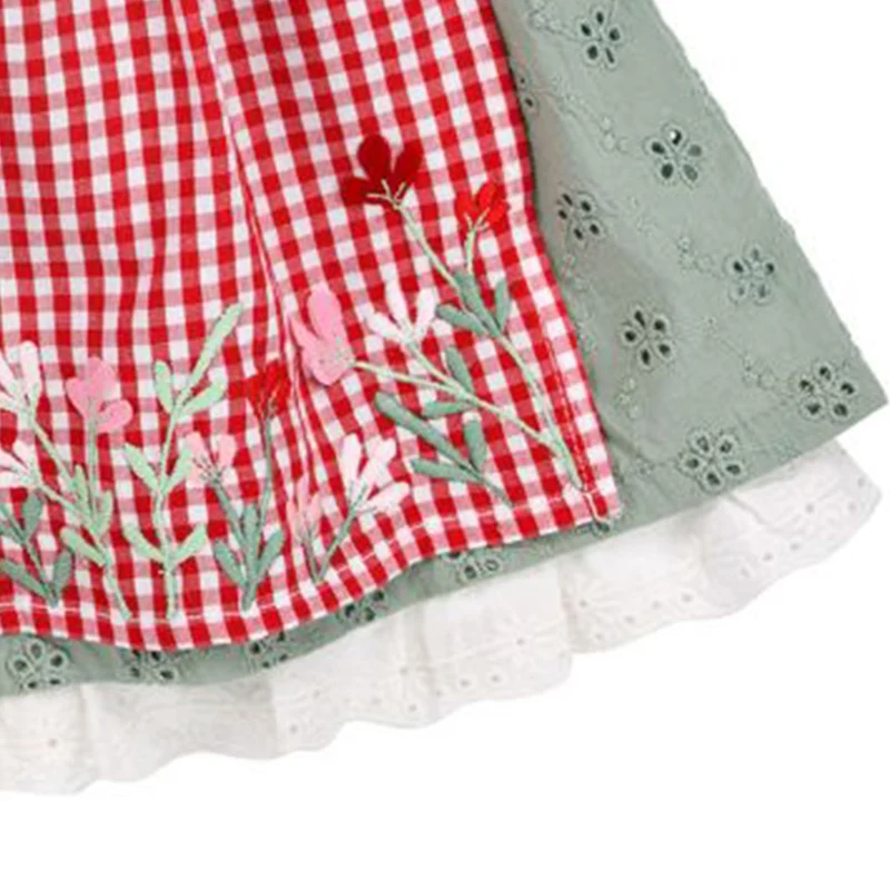 BONDI Mädchen Trachtenrock "Blumenwiese" 26099 | Mehrfarbig