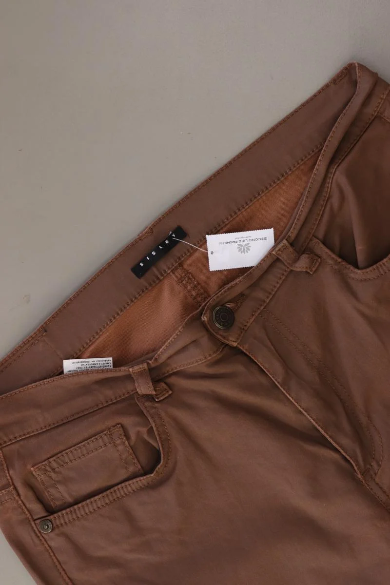 Sisley Five-Pocket-Hose Gr. W31 braun aus Baumwolle