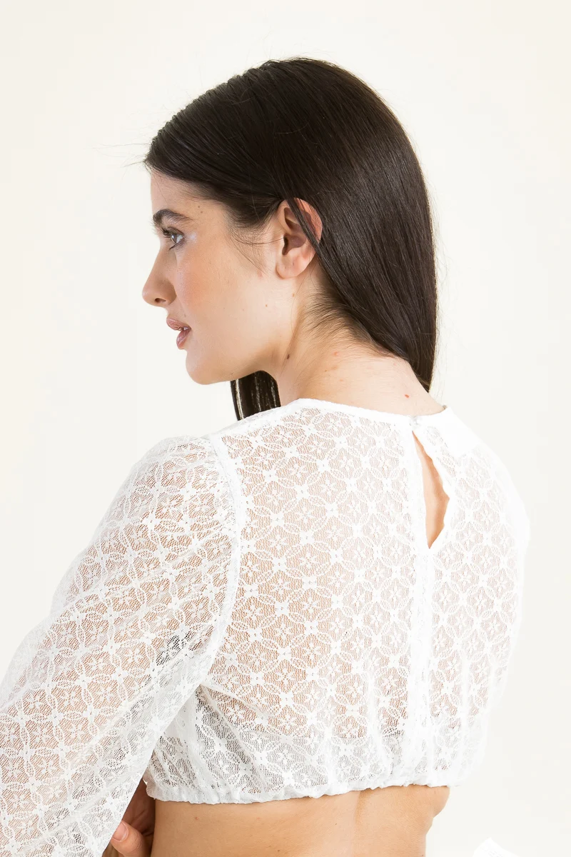 Wenger Dirndlbluse Fiona ecru