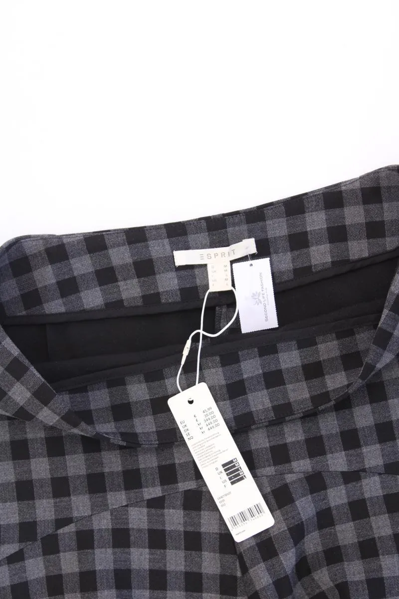 Esprit Faltenrock Gr. M kariert neu mit Etikett Neupreis: 45,99€! grau