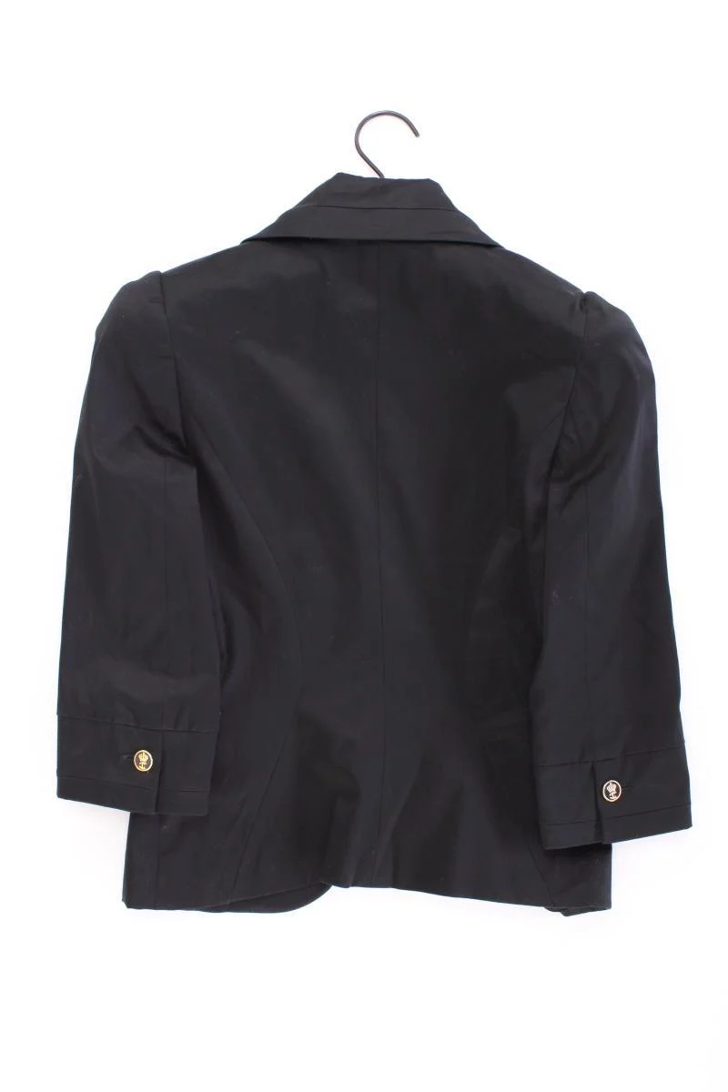 Just Cavalli Slim Blazer Gr. IT 42 (S) schwarz aus Baumwolle