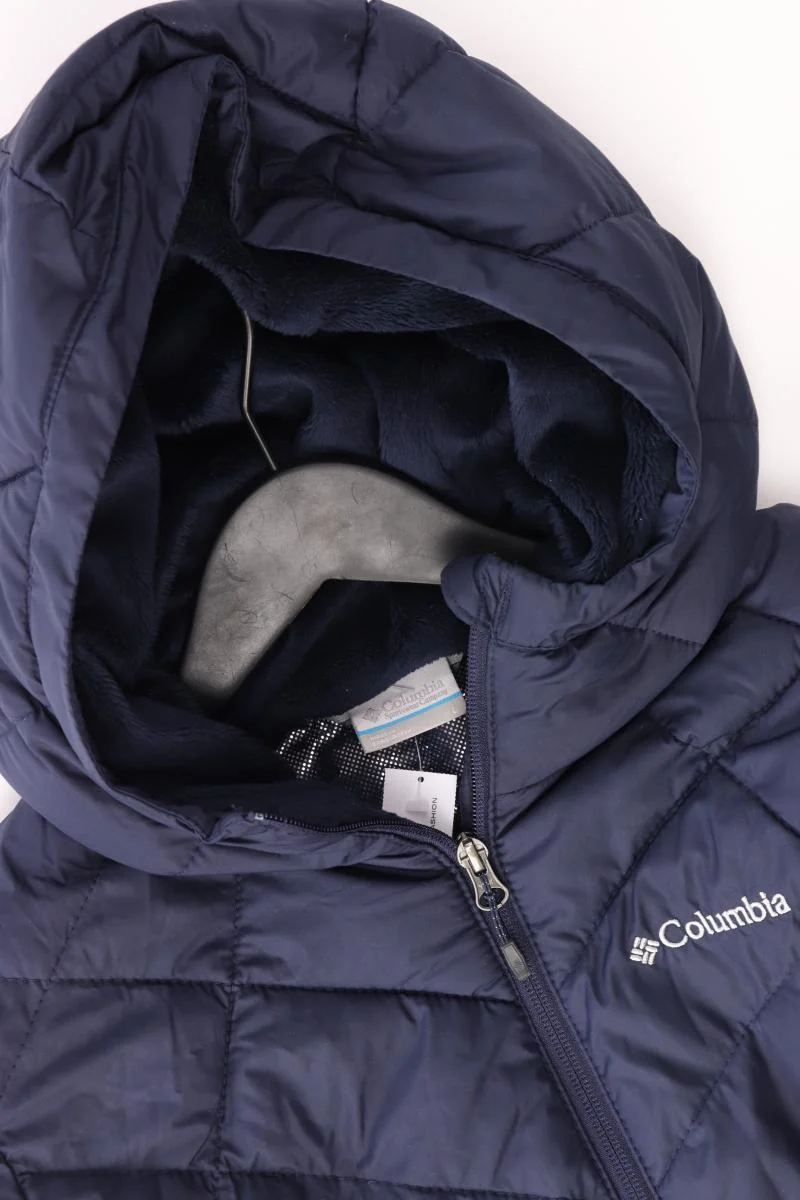 Columbia Kapuzenjacke Gr. L blau aus Polyester