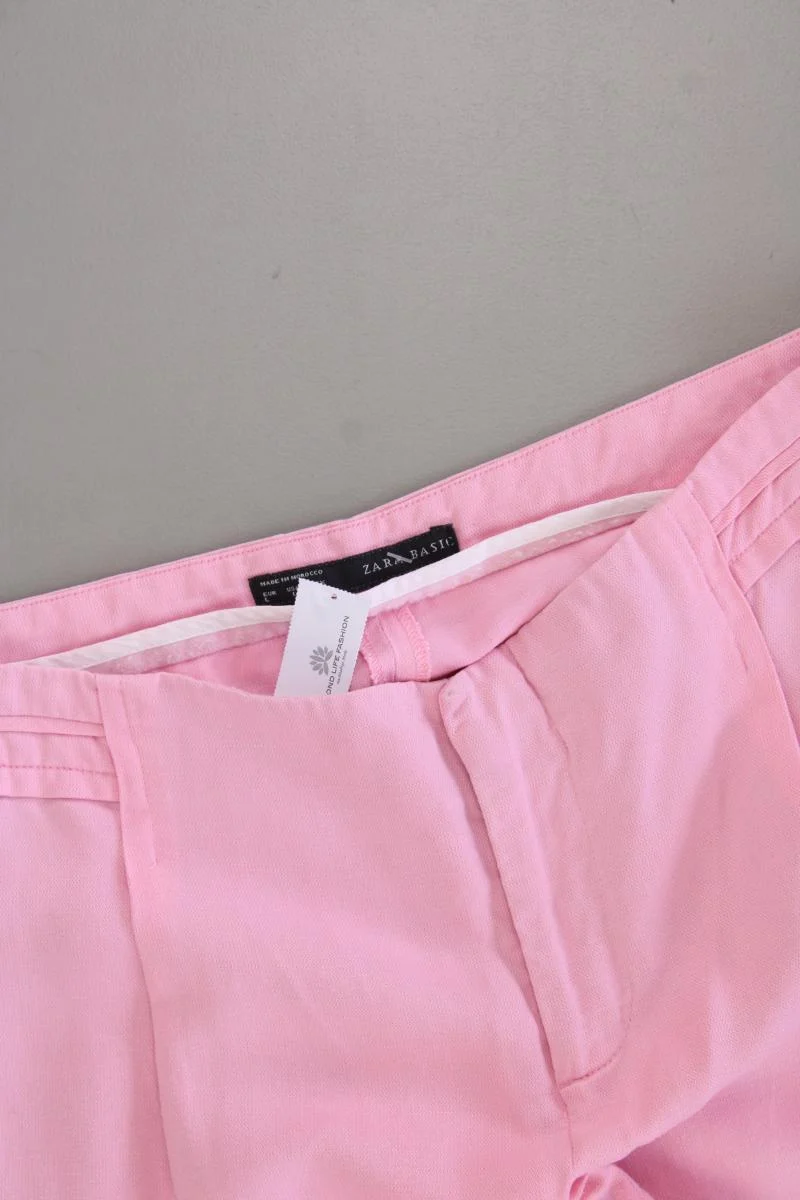 Zara Stoffhose Gr. L rosa