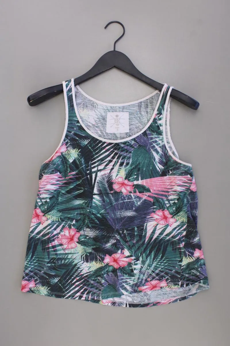 edc by Esprit Trägertop Gr. S mit Blumenmuster mehrfarbig