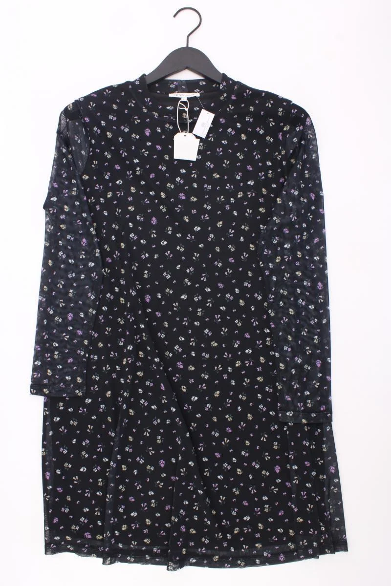 Tom Tailor (Denim) Langarmkleid Gr. L mit Blumenmuster neu mit Etikett blau