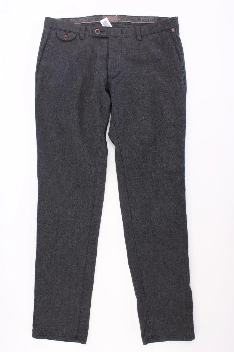 Hattric Hose für Herren Gr. W33/L32 grau aus Viskose