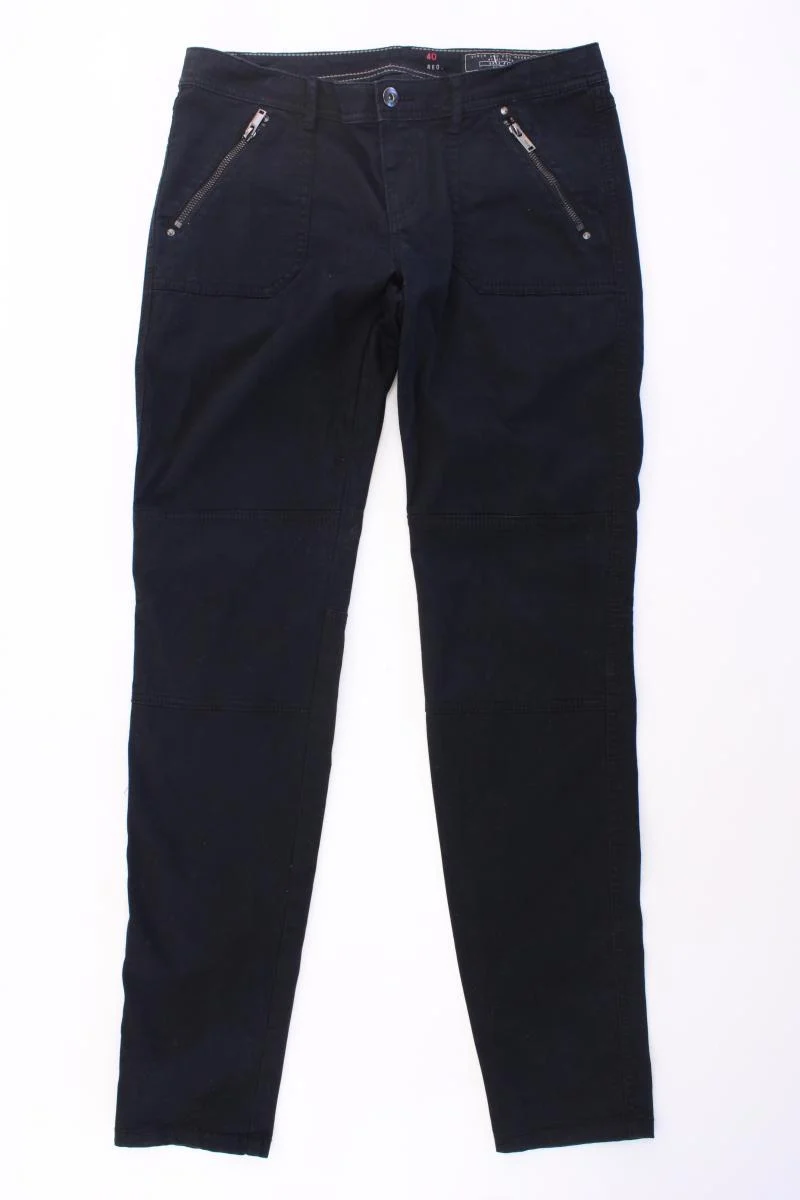 edc by Esprit Hose Gr. 40 schwarz aus Baumwolle