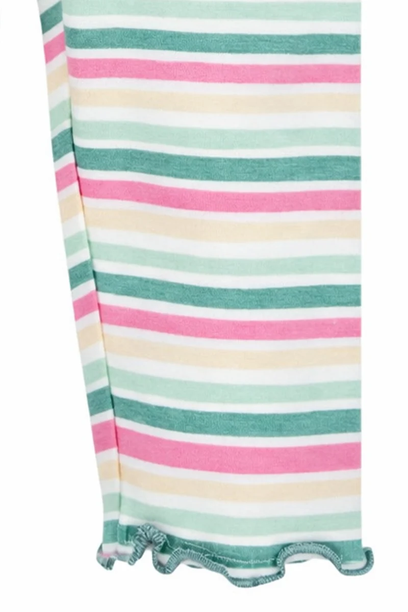 BONDI Baby Mädchen 7/8 Hose Leggings "Be Happy" 86889 | Mehrfarbig