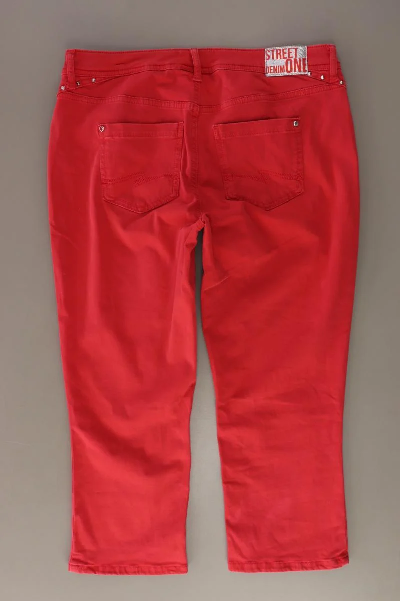 Street One Five-Pocket-Hose Gr. W31/L22 rot aus Baumwolle