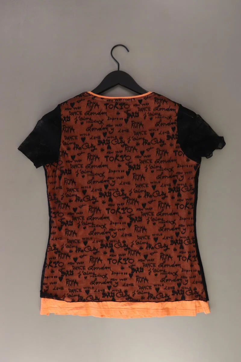 Kenny S. T-Shirt Gr. 38 Kurzarm orange