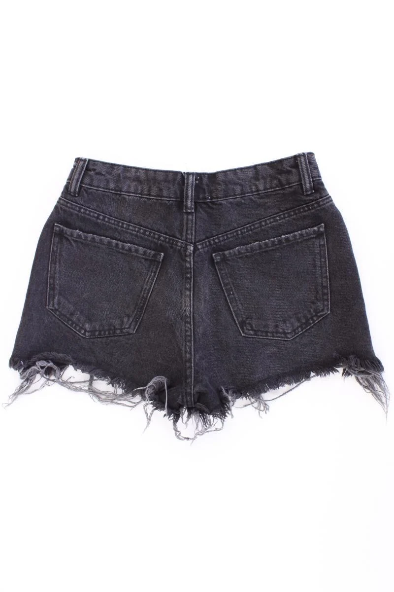 Zara Hotpants Gr. 34 grau aus Baumwolle
