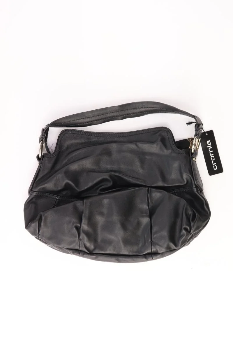cromia Schultertasche neu mit Etikett schwarz aus Leder