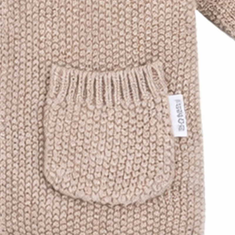 BONDI Baby Jungen Trachten Strickjacke 93985 | Cappuccino