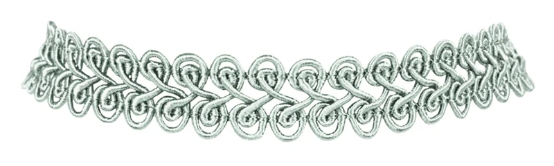 Spitzen Kropfband - Basisband Halskette - Silber