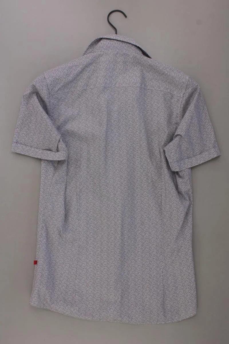 Pure Hatico Kurzarmhemd für Herren Gr. S grau aus Baumwolle
