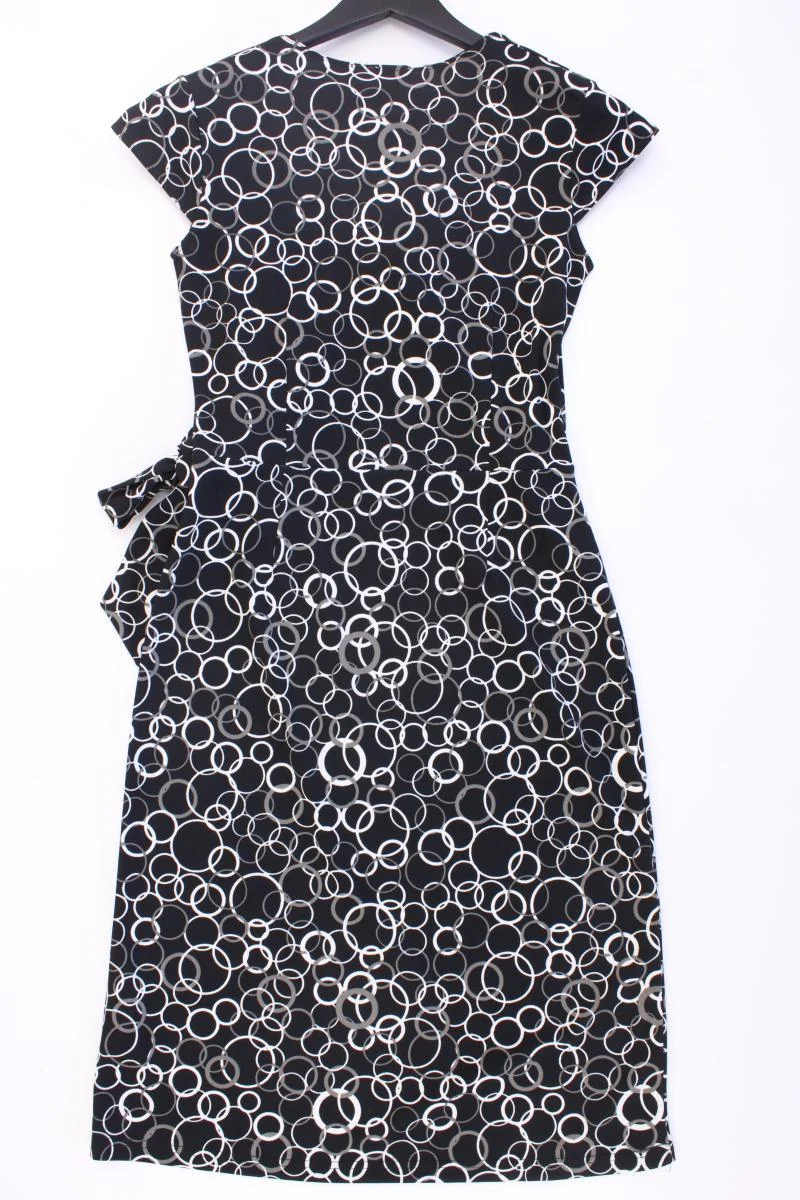 Strauss Wickelkleid Gr. 36 Kurzarm blau aus Polyester