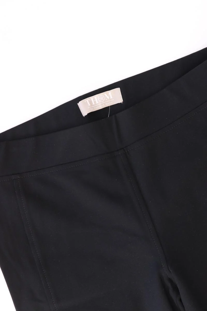 Thom by Thomas Rath Stretchhose Gr. Kurzgröße 38 neuwertig schwarz aus Polyamid
